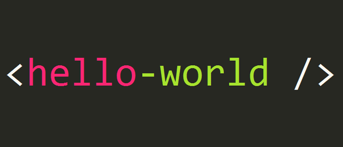 About “Hello World!!”